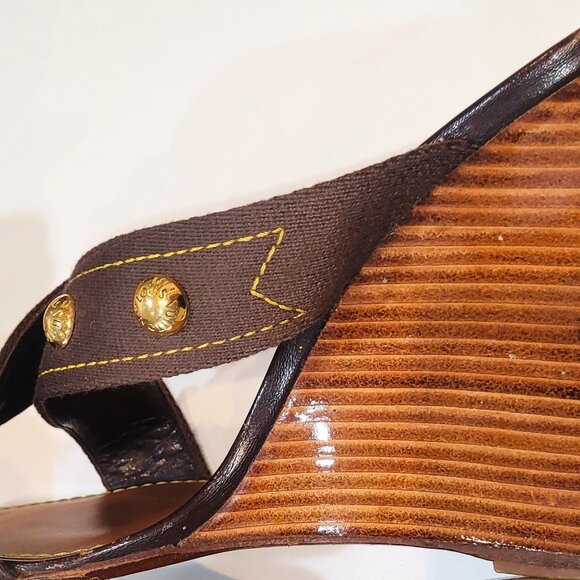 Louis Vuitton Wedge Heels 39.5 - Picture 2 of 10